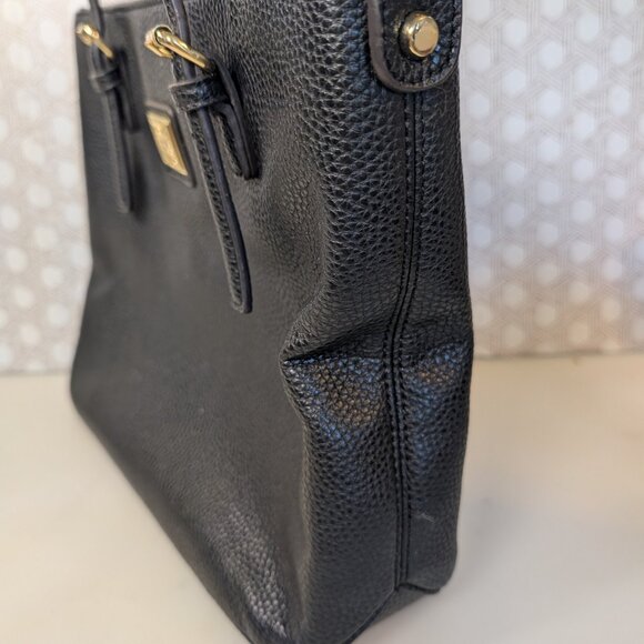 Vintage AK Anne Klein Soft Leather Black Purse - Picture 9 of 11